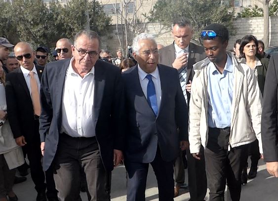 Μουζάλας και Κόστα στο κέντρο φιλοξενίας του Ελαιώνα