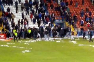 Επεισόδια στη Ριζούπολη μετά τον αγώνα Απόλλων Σμύρνης – ΑΕΚ