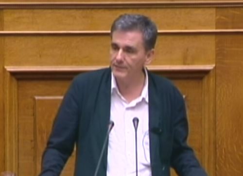 Ομιλία του Ευ.Τσακαλώτου στην Ολομέλεια της Βουλής