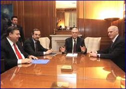 Το απόγευμα της Δευτέρας η νέα συνάντηση των πολιτικών αρχηγών