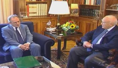 Ο υπουργός Άμυνας στον Πρόεδρο της Δημοκρατίας