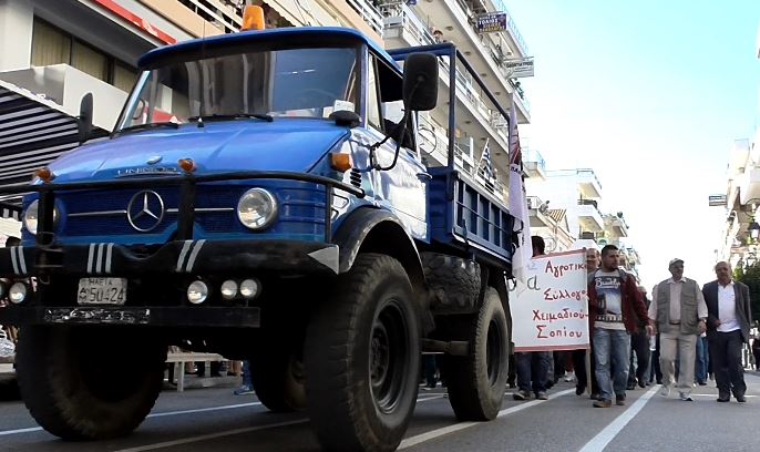 Με πορεία οι αγρότες στον Πύργο, την 28η Οκτωβρίου