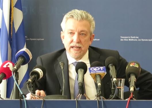 Κοντονής: «Δεν θα ενδώσουμε σε εκβιασμούς και κλίμα φόβου»