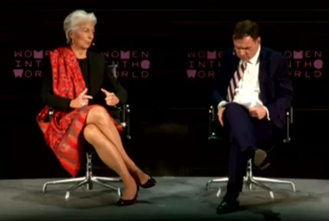 Λαγκάρντ: Κίνδυνος να πέσουμε στα βράχια για το Ασφαλιστικό