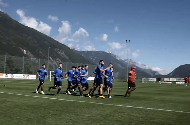 Προετοιμασία του Ολυμπιακού στο Λάνγκενφελντ