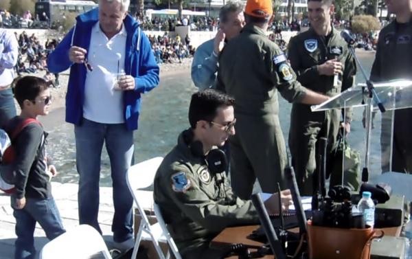 Αεροπορικές επιδείξεις της Πολεμικής Αεροπορίας στον Φλοίσβο