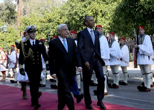 Στο Προεδρικό Μέγαρο ο Μπαράκ Ομπάμα