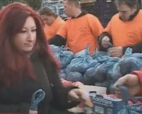 Διανομή δωρεάν αγροτικών προϊόντων στη Θεσσαλονίκη