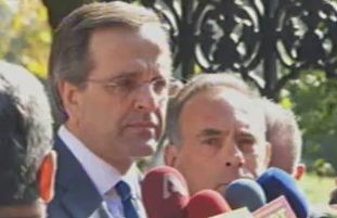 Δηλώσεις του Α.Σαμαρά μετά τη συνάντηση με τον Κ.Παπούλια