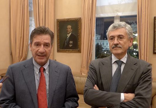 Συνάντηση του Γ.Καμίνη με τον πρώην πρωθυπουργό της Ιταλίας Μάσιμο Ντ’ Αλέμα
