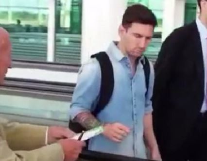 Το «φάουλ» του Μέσι σε ηλικιωμένο