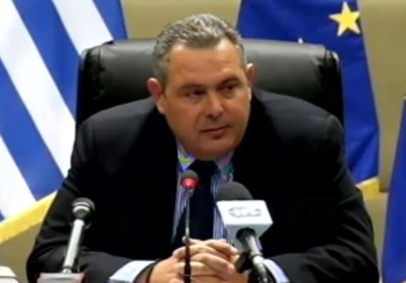 Καμμένος: Δεν υπάρχει θέμα κατάρριψης τουρκικού αεροσκάφους