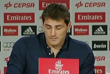 Δάκρυσε ο Ίκερ Κασίγιας στο «αντίο» του στη Ρεάλ Μαδρίτης