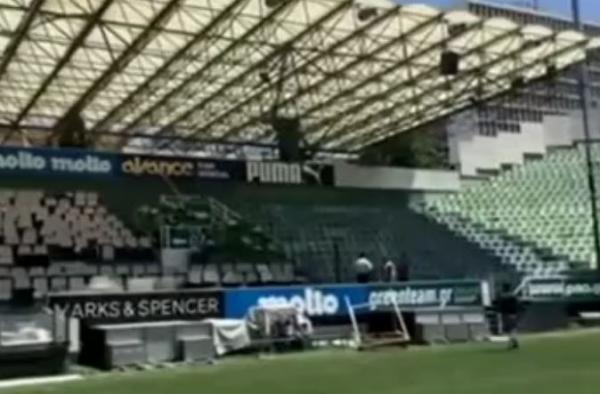 Παναθηναϊκός: Ξεκίνησαν τα έργα ανακατασκευής του γηπέδου της λεωφόρου