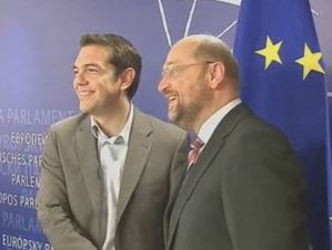 Η ανάπτυξη στο επίκεντρο της συνάντησης Αλ.Τσίπρα – Μ.Σουλτς