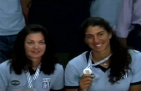 Με το ασημένιο μετάλλιο στο στήθος επέστρεψαν η Νικολαΐδου και η Ασουμανάκη