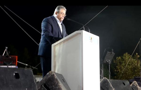 41o Φεστιβάλ ΚΝΕ-Πάρκο Τρίτση: Απόσπασμα από την ομιλία του Δ.Κουτσούμπα