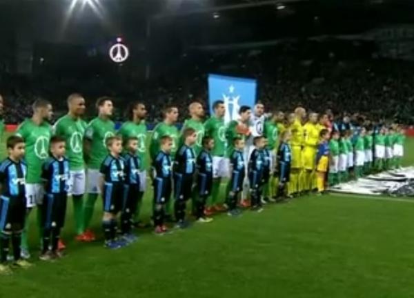 Γαλλία: Συγκινητικές στιγμές στο ματς της Σεντ Ετιέν με τη Μαρσέιγ