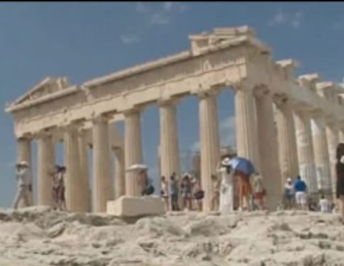 Μεγάλη ταλαιπωρία για πολλούς τουρίστες στην Ακρόπολη