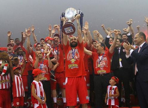 Πρωταθλητής Ελλάδας στο μπάσκετ ο Ολυμπιακός