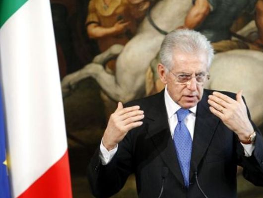 Πολιτικά «παρών» δηλώνει ο Μάριο Μόντι