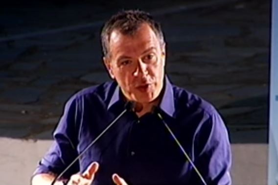 Απόσπασμα από την ομιλία του Στ.Θεοδωράκη στην Αγία Βαρβάρα