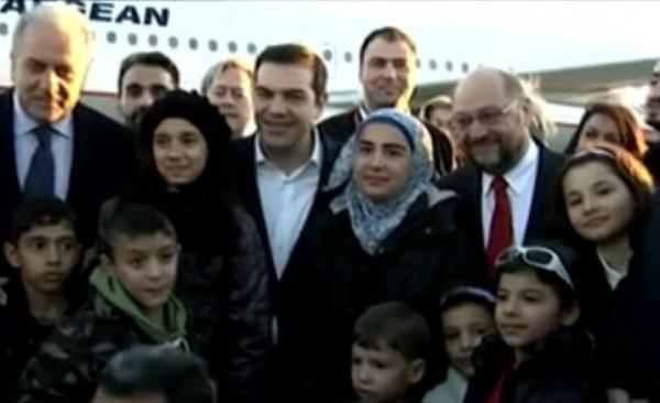 Συνάντηση Σουλτς – Τσίπρα για το προσφυγικό