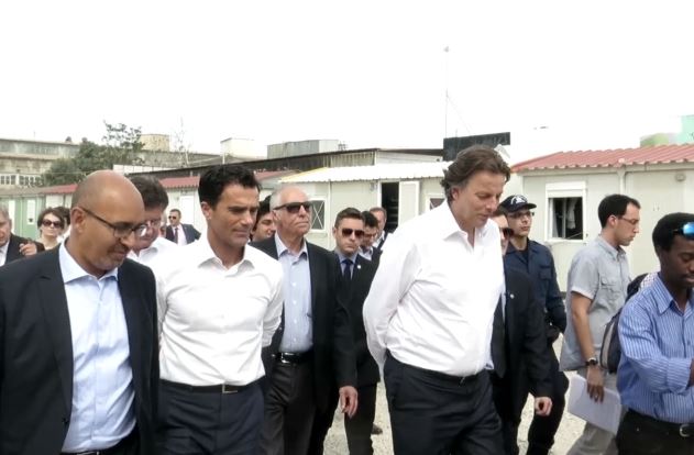 Επίσκεψη της αντιπροσωπείας υπουργών κρατών μελών της Ε.Ε. στον Ελαιώνα