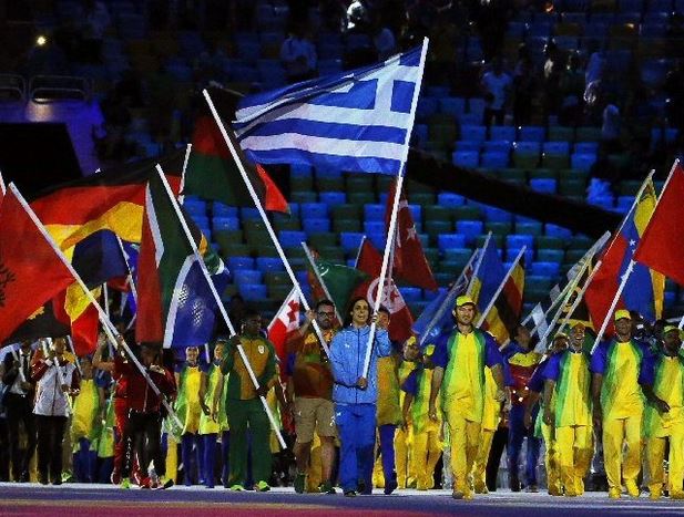 Υπό βροχή η Τελετή Λήξης των Ολυμπιακών Αγώνων του Ρίο