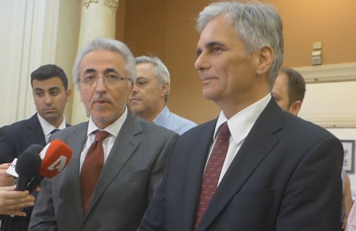 Συνάντηση Φάιμαν με τον πρόεδρο της ΓΣΕΕ Γ.Παναγόπουλο