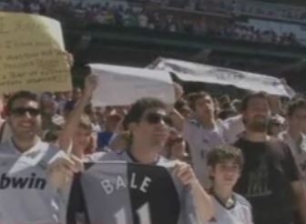 Χιλιάδες φίλοι της Ρεάλ στην παρουσίαση του Γκάρεθ Μπέιλ