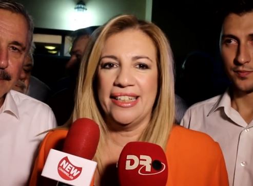 Στιγμιότυπα από την επίσκεψη της Φώφης Γεννηματά στο Άργος