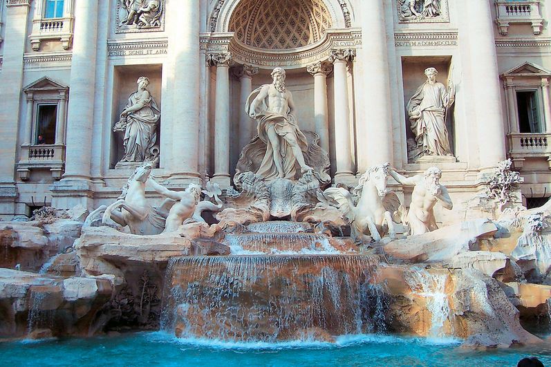 Ρώμη: «Λίφτινγκ» στη Φοντάνα ντι Τρέβι