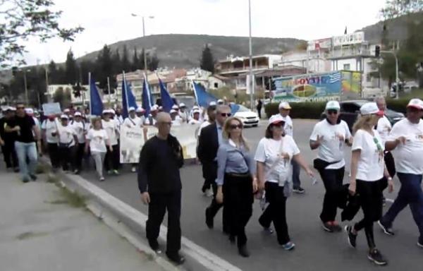 Η πορεία ανέργων από την Πάτρα προς το Χαϊδάρι