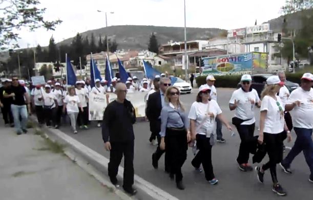 Η πορεία ανέργων από την Πάτρα προς το Χαϊδάρι