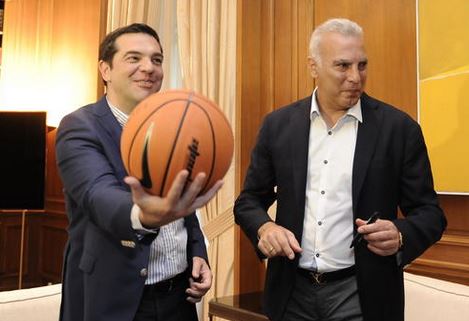 Στο Μέγαρο Μαξίμου ο Νίκος Γκάλης