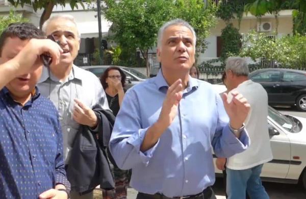 Επίσκεψη του Π.Σκουρλέτη στην «Πράσινη Γειτονιά» της Αγίας Βαρβάρας