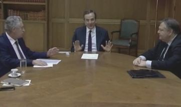 Τα εργασιακά στο επίκεντρο της σύσκεψης των τριών αρχηγών