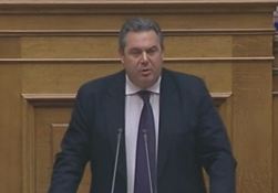 Π.Καμμένος: «Με την πολιτική σας κοροϊδεύετε τον κόσμο»