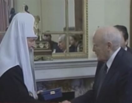 Σε θερμό κλίμα η συνάντηση του Πατριάρχη Μόσχας με τον Κ.Παπούλια