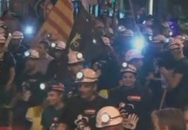 Μεγάλη πορεία ανθρακορύχων στην πρωτεύουσα της Ισπανίας