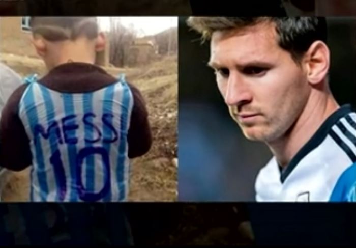 Κουρδιστάν: Βρέθηκε ο μικρός θαυμαστής του Μέσι με την αυτοσχέδια φανέλα
