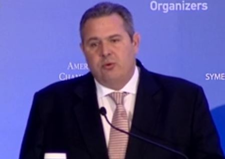 Καμμένος: Κάποιοι δεν επιθυμούν να ενταχθούν οι πρόσφυγες στο σύστημα που φτιάξαμε