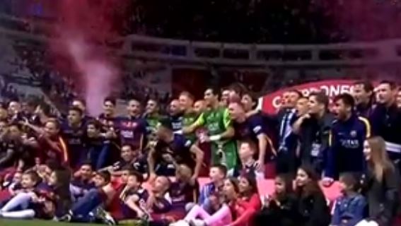 Ισπανία: Μετά το πρωτάθλημα η Μπαρτσελόνα κατέκτησε και το κύπελλο