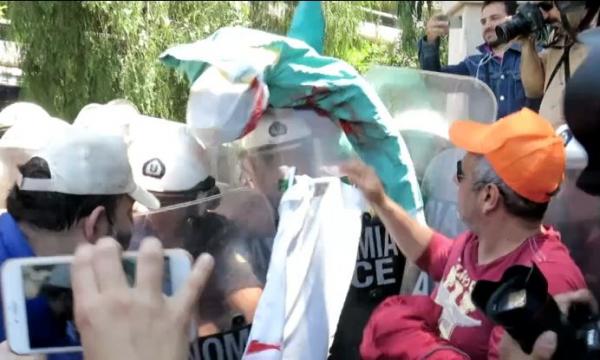 Ηρώδου Αττικού: Ένταση μεταξύ εργαζόμενων στον τομέα υγείας και των ΜΑΤ