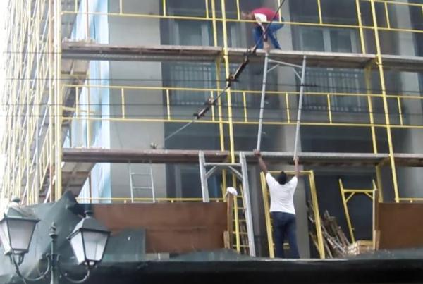 Εργασίες συντήρησης στο Υπουργείο Εσωτερικών