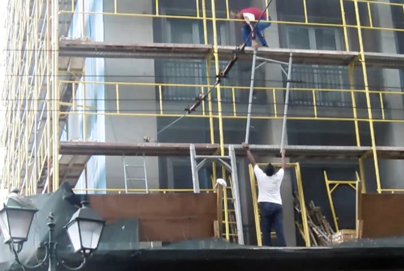 Εργασίες συντήρησης στο Υπουργείο Εσωτερικών