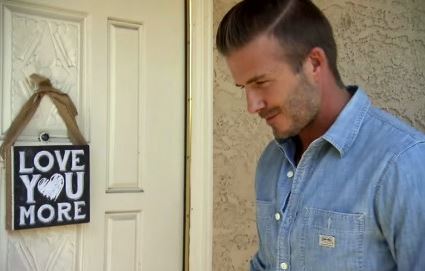 Πράξη φιλανθρωπίας από τον Ντέιβιντ Μπέκαμ