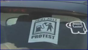 Πολωνία: Διαμαρτυρία οδηγών για την υψηλή τιμή της βενζίνης