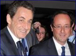 Προεκλογικές συγκεντρώσεις πραγματοποιούν την Κυριακή Σαρκοζί-Ολάντ